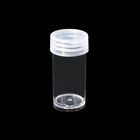 Square DIY Storage Container Bottle Round Clear Plastic Box