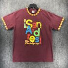 Island Of San Andres T-Shirt Islas El Mar De Las Colores Mens Sz Xl Ariari Sport