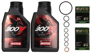 kmx24 juego de cambio de aceite adecuado para filtro de aceite KTM LC4 690 07-11 + motor 300V 15W50 - Imagen 1 de 1