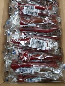 La Pipette red Licorice Pipes retro nostalgia Candyland 30 pieces candy pipe