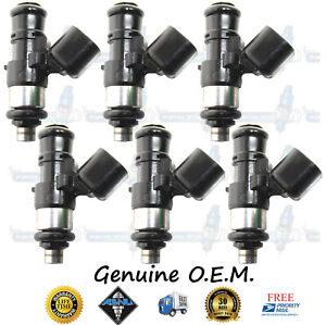 Upgrade Genuine Bosch 6x Fuel Injectors 0280158191 3.5L 3.7L Ford Lincoln 11-17