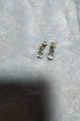 ohrhänger mit blautopas Sterling Silber Qvc - Bild 1 von 4