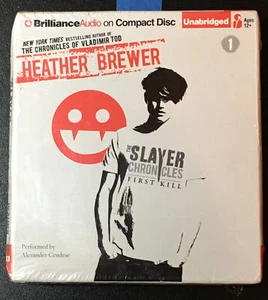 The Slayer Chronicles: First Kill by Heather Brewer Audiobook 6 CD's Unabridged - Foto 1 di 2