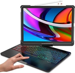 Rotate Touchpad Tastatur Hülle für iPad Air 4. 5. Generation / iPad Pro 11" 2023 - Bild 1 von 51