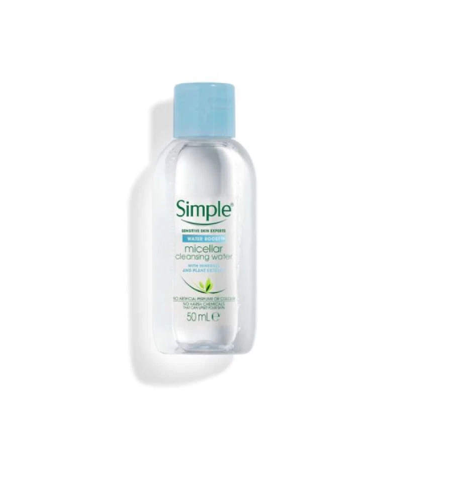 Agua limpiadora micelar Simple Water Boost 50 ml Foto 1 de 1