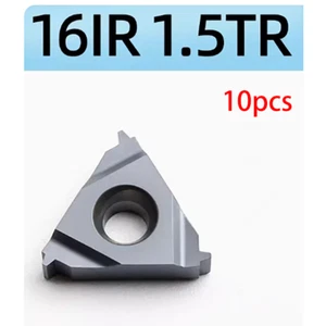 16IR 1.5TR 30 gradi inserti filettati trapezoidali 16IR inserti in carburo per SNR - Foto 1 di 1