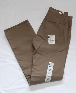 Vans "Off The Wall" Boy's Slimbo Fit Size 14 Tan/Dirt Straight Leg Jeans- NWT - Picture 1 of 5