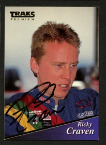 Ricky Craven #39 signed autograph auto 1994 Traks NASCAR Trading Card - Picture 1 of 1