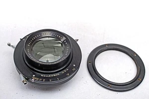 Wollensak Velostigmat Ser II 8.25 in (210mm) f4.5 +shutter-5x8 Large Format Lens - Picture 1 of 23