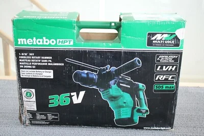 Metabo DH36DMAQ2M 1-9/16" 36V Cordless Brushless Rotary Hammer Drill (Tool Only) - Image 1 of 4