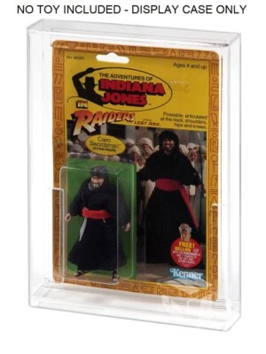 GW ACRYLIC LTD GW Acryl Kenner Indiana Jones ROTLA Carded Figure Vitrine