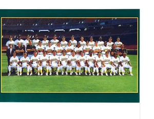 1988 OAKLAND ATHLETICS A'S 8X10 TEAM PHOTO BASEBALL - Picture 1 of 1