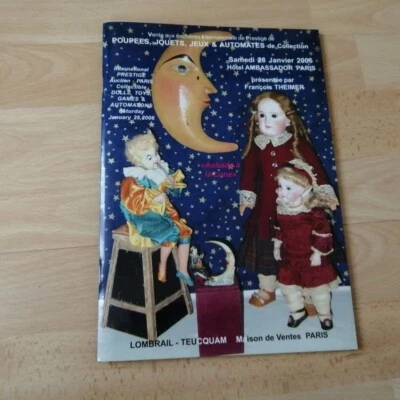 Beau catalogue de vente 2006 poupées et automates 82 pages couleurs - Photo 1/4