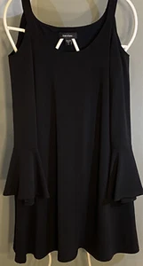 Women’s Size S Karen Kane Black Bell Sleeve Cold Shoulder Dress Party Date Night - Picture 1 of 6