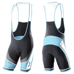 2XU Men's Sublimated Cycle Bib Shorts 3 Colors - Picture 1 of 10