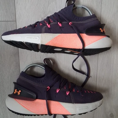 Tênis de corrida Under Armour HOVR Phantom roxo escuro coral feminino EUA 8,5 Reino Unido 6 - Imagem 1 de 4