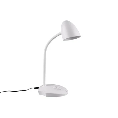 LED Tischleuchte dimmbar Weiß flexibel 38 cm 4 W 560 lm Schreibtisch Lampe Büro - Bild 1 von 4