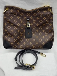 Louis Vuitton Monogram Odeon MM Umhängetasche schwarz - Top Zustand - Bild 1 von 20