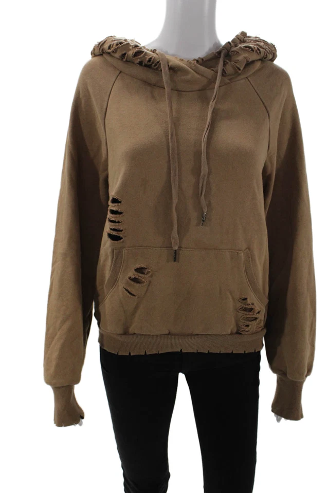 Sudadera con capucha Dance & Marvel para mujer manga larga envejecida beige talla S Foto 1 de 4