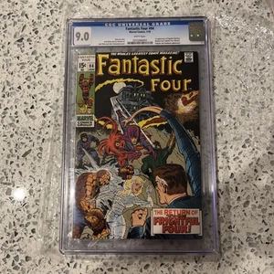 Marvel Comics Fantastic Four # 94 Key CGC 9.0 First Appearance Agatha Harkness - Picture 1 of 13