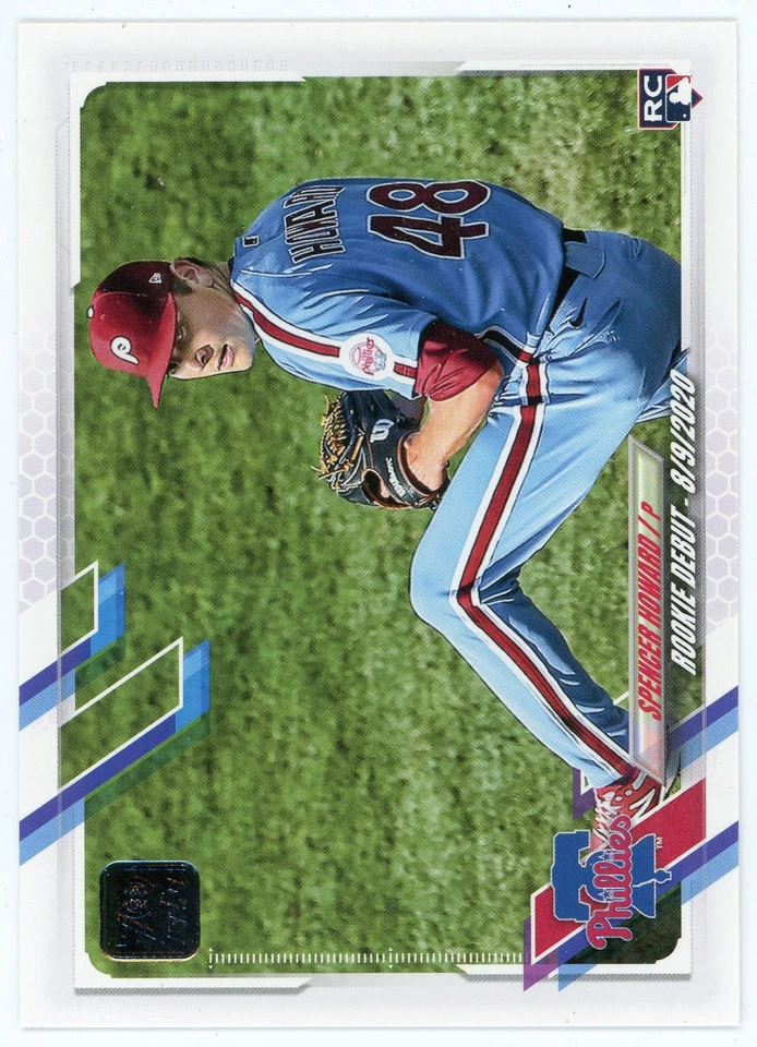 2021 Topps Update Series - Rookie Debut Spencer Howard #US271 (RC) Phillies - Image 1 of 1