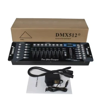 DMX512 Stage Light Controller Console DMX 192 Controller Stage Party DJ Light - Image 1 of 4