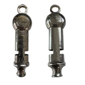 Vintage The Metropolitan Police Whistle Collectible Serial #17406 Rare Thai WH - Picture 1 of 6