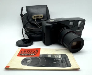 Canon Prima Zoom 105 Kamera Analog Point & Shoot schwarz Vintage Rarität - Bild 1 von 10