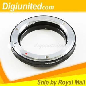 Nikon F mount AI lens to Olympus Four Thirds 4/3 mount adapter E-3 E30 E510 E620 - Picture 1 of 1
