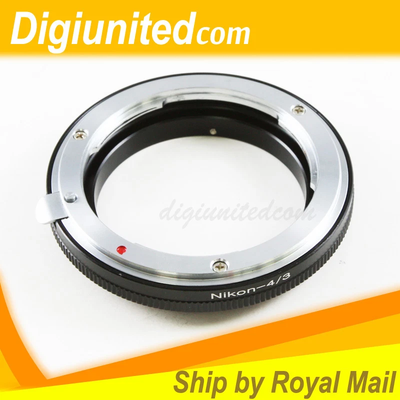 Nikon F mount AI lens to Olympus Four Thirds 4/3 mount adapter E-3 E30 E510 E620 - Image 1 of 1