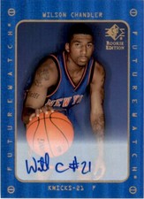 2007 SP Rookie Edition 1997-98 Rookies Design Autographs #138 Wilson Chandler