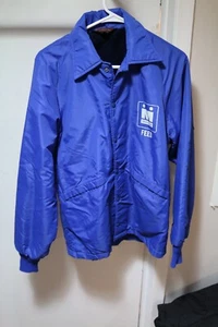 Vintage Midland Feed Jacket Nylon Lined Snaps 40-42M - Picture 1 of 6