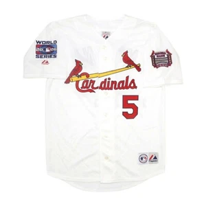 Albert Pujols St. Louis Cardinals 2006 World Series Home Jersey Men's (S-3XL) - Picture 1 of 8