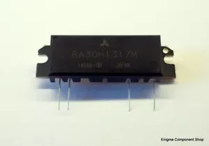 Módulo amplificador de potencia RF genuino Mitsubishi RA30H1317M vendedor del Reino Unido/envío rápido - Imagen 1 de 4