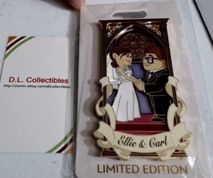 Disney Up WDI MOG Wedding Carl & Ellie LE 300 Pin - Picture 1 of 1