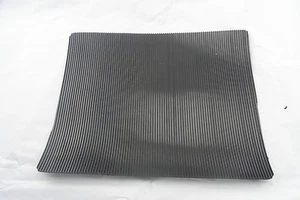 FINE RIB FLOORING 4.5MM THICK x 300MM x 214MM FREE POSTAGE - Foto 1 di 3