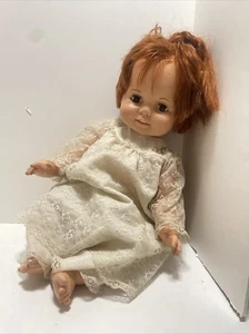 Vintage IDEAL TOY CORP 1972 Baby Crissy Growing Hair Pull String Doll - Picture 1 of 13