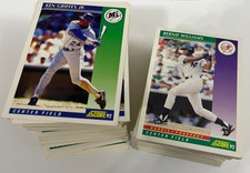 1992 Score Baseball - Your Pick - Complete Your Set (1-738)