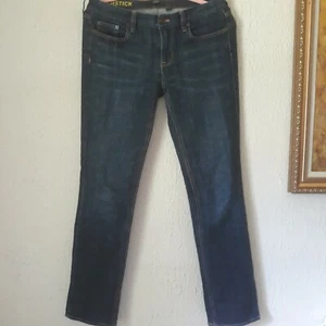 J. CREW STRETCH MATCHSTICK BLUE JEANS WOMEN'S SIZE 29R  - Picture 1 of 12