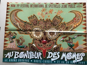 Affiche Le Grand Bornand Au Bonheur Des Mômes Spectacles Jeune Public 2005 - Imagen 1 de 2