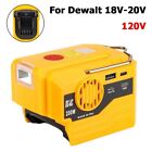 200-Watt Dewalt 20V Battery Powered Inverter Generator 20V DC to AC 120V/230V