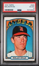 1972 Topps - #595 Nolan Ryan