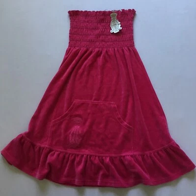 Christian Audigier Women’s Strapless Sundress Fushia Pink S NWOT - Image 1 of 2