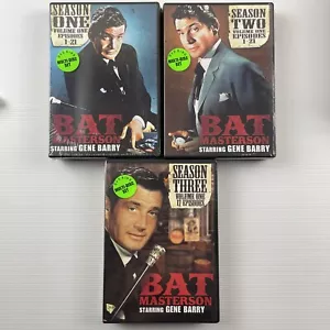 Bat Masterson (1958-1961) - Complete Series Seasons 1-3 Gene Barry Region 1 NEW - Picture 1 of 4