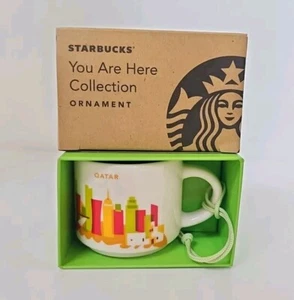 Starbucks "Qatar" You Are Here Collection 2 Unzen Espressotasse Neu im Karton - Bild 1 von 10