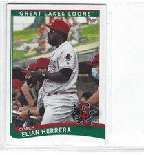 2021 Great Lakes Loons (Class A-Los Angeles Dodgers) Elian Herrera