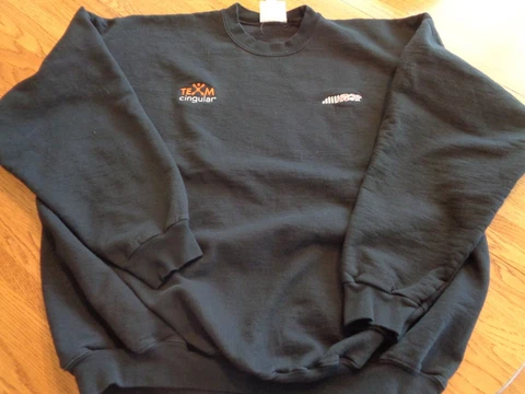 RCR Team Cingular Pit Crew Issued XL Sweatshirt NASCAR Richard Childress Racing Cover