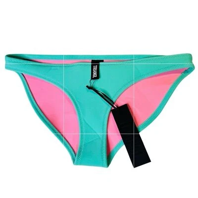 NUEVO Fondo de Bikini Triángulo Neopreno Verde Menta Talla Mediana Foto 1 de 4