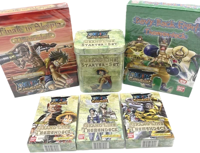 One Piece Sammelkarten TCG 1999 Display Grand Line Themendecks Starter-Set NEU - Bild 1 von 2