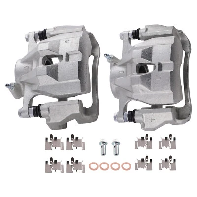 Par de pinzas de freno de disco para Toyota Corolla 2009-2019 lado del conductor delantero del pasajero Foto 1 de 4